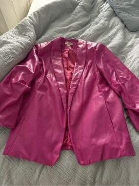 Fuchsia Women's Blazer Jacket